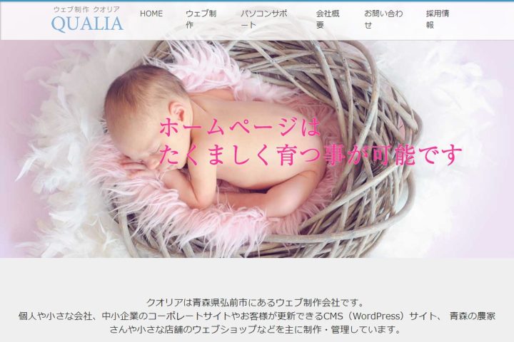 Web Design Qualia ウェブ制作クオリア